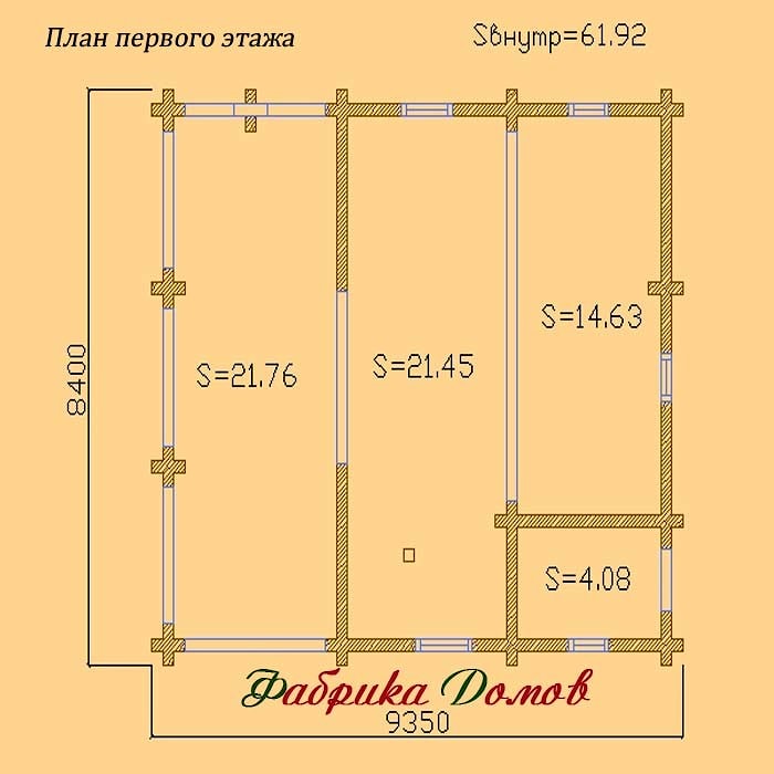 Клееный брус, деревянная баня в два этажа с бильярдом
