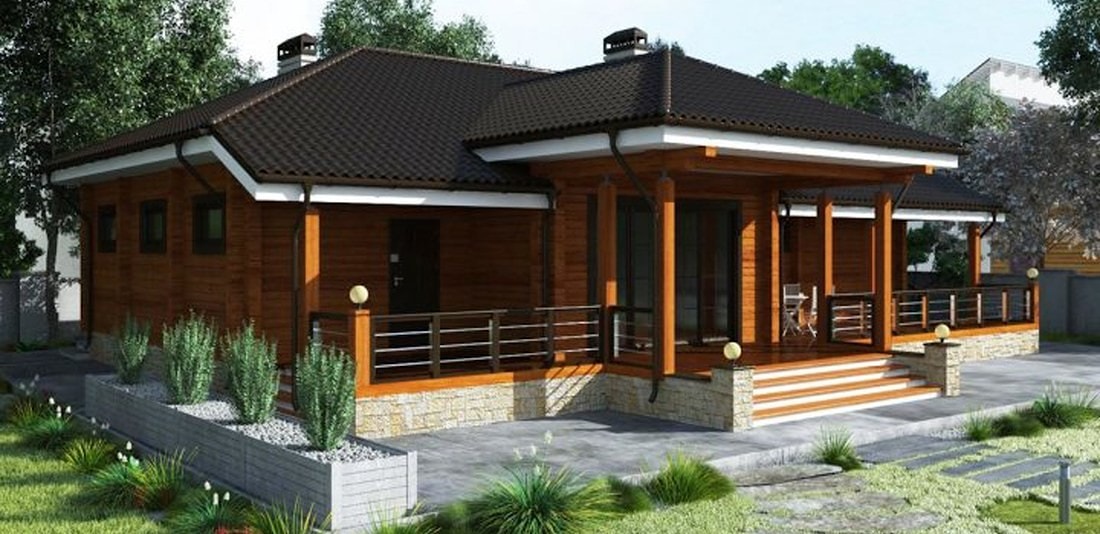 Домокомплект деревянного дома из профилированного бруса, клееный брус, проект чертеж — цена по согласованию, площадь дома 209 м²