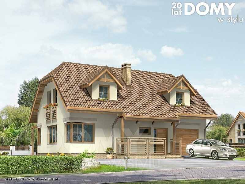 Проект Дом с гаражом Magnolia 3 - 116 м2  