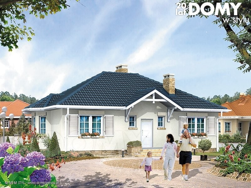Проект Одноэтажный дом Poemat 105 м2  