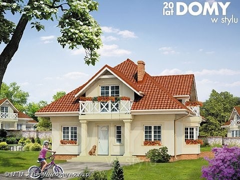 Проект Дом с мансардой Wilga 2 - 148 м2  
