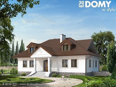 Проект Дом с мансардой Arras - 211 м2  