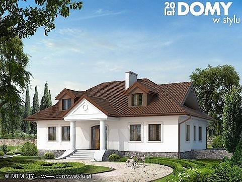 Проект Дом с мансардой Arras - 211 м2  