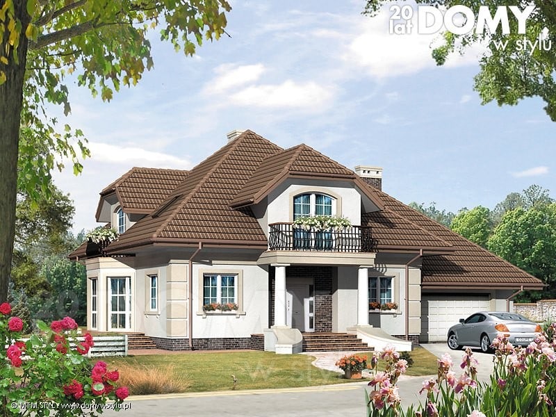 Проект Дом с мансардой Goplana 224 м2  