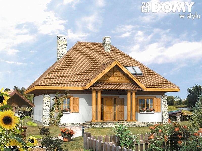 Проект Дом с мансардой Orkan 187 м2  