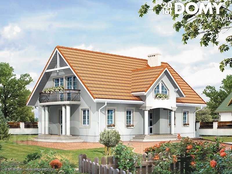 Проект Дом с мансардой Poranek 172 м2  