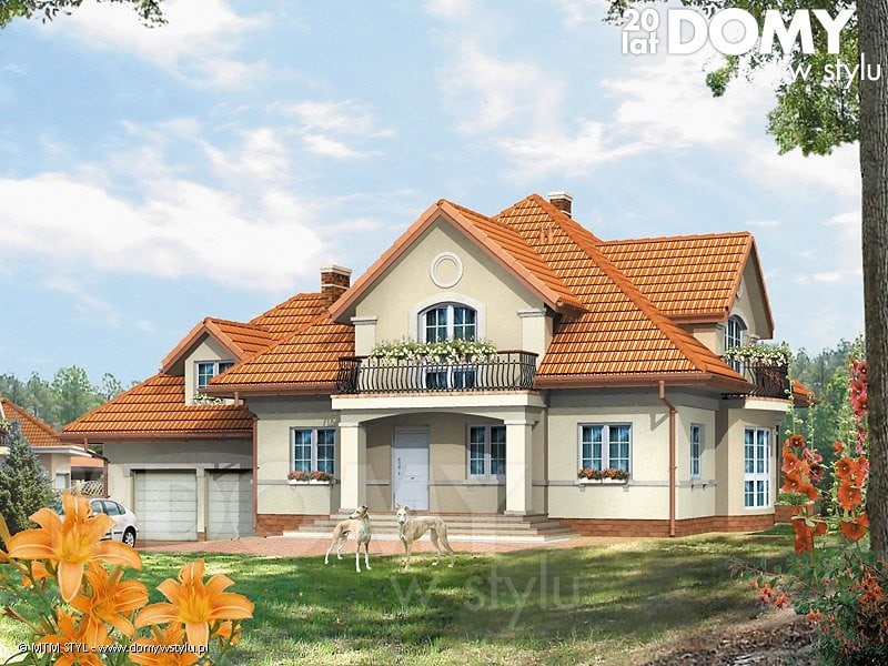 Проект Дом с мансардой Posejdon 277 м2  