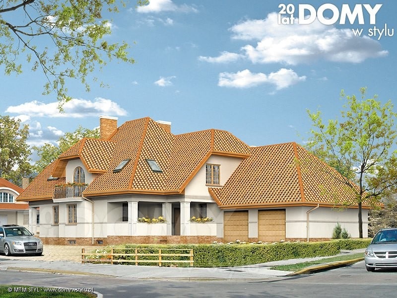 Проект Дом с мансардой Sonet 262 м2  