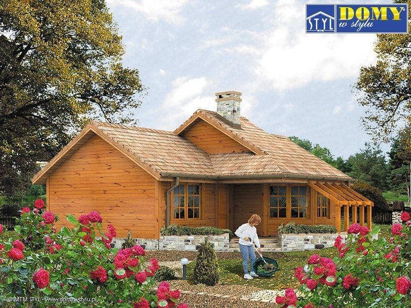 Проект Небольшой коттедж, без подвала Szyper 6 dr-s - 49 м2  