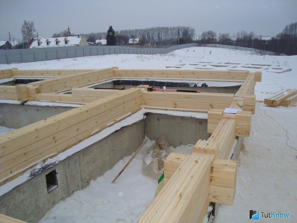 Строим зимой 2020 - 2021