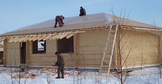 Строим зимой 2020 - 2021