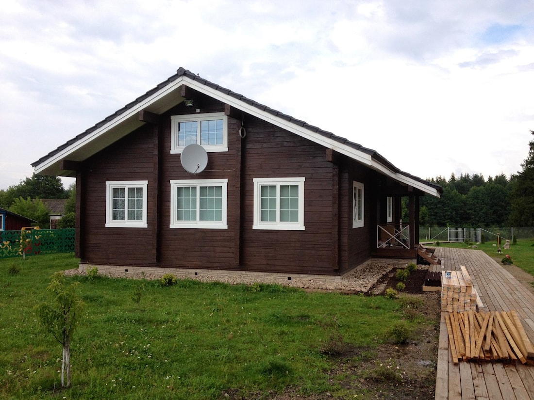 Дом в стиле шале