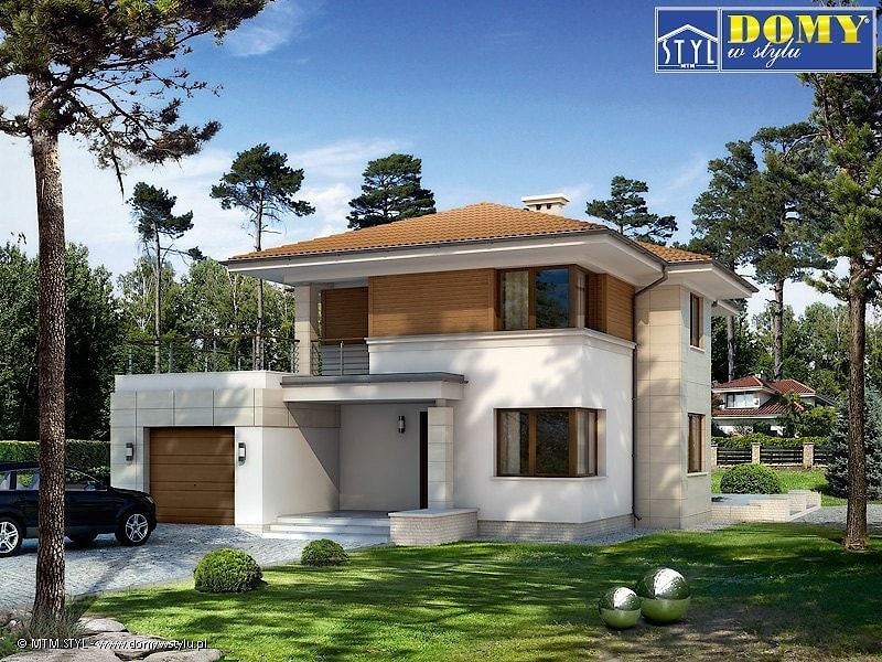 Проект Двухэтажный дом Cyprys 3 - 139 м2  