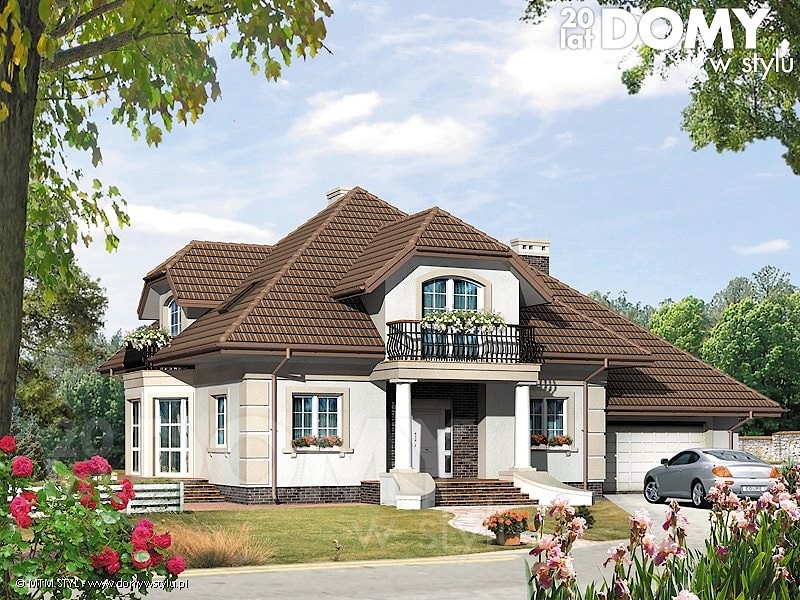 Проект Дом с мансардой Goplana 224 м2