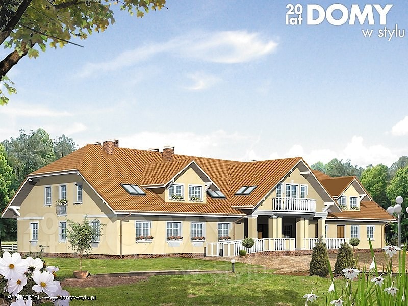 Проект гостевого дома Gościniec 948 м2  