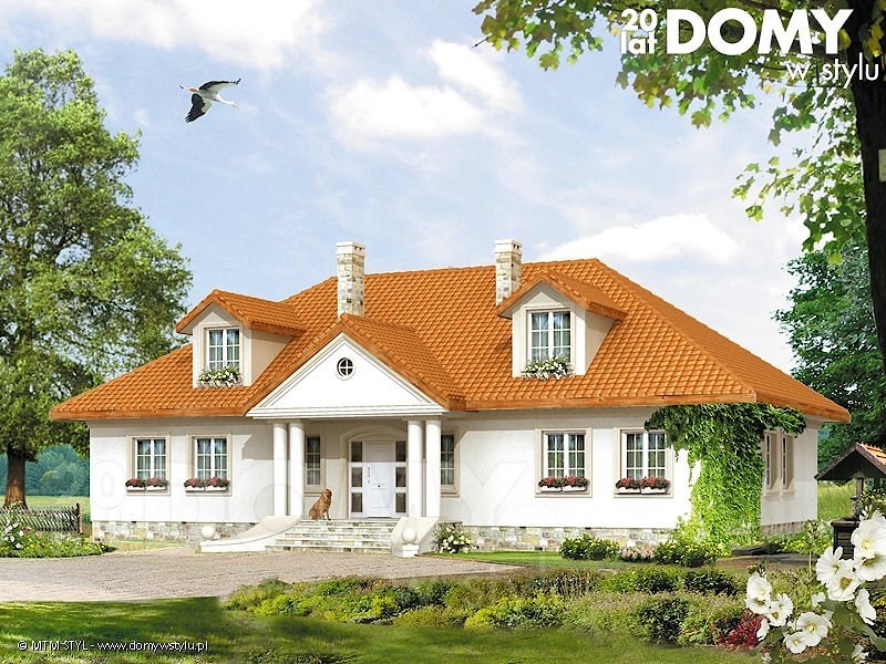 Проект Дом с мансардой Tercja 3 - 244 м2