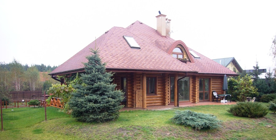 Деревянный дом в Польше с люкарной "Войтек 2"   