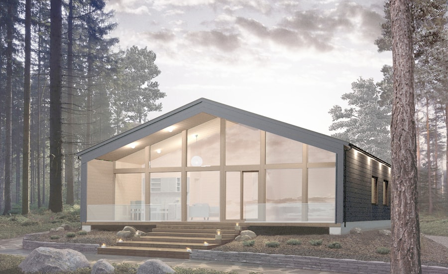 Каркасный дом "Северное Сияние" под ключ